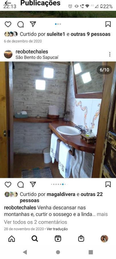 Reobote Chales São Bento do Sapucaí Dış mekan fotoğraf